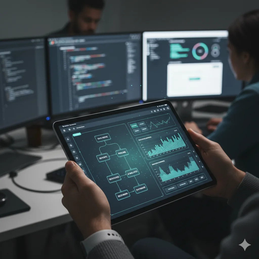 Tworzenie nowoczesnych aplikacji webowych - ekran z kodem